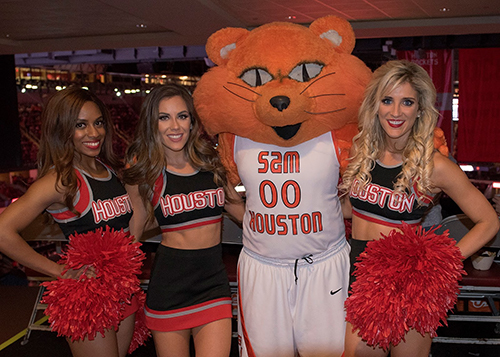 Sammy at Rockets night